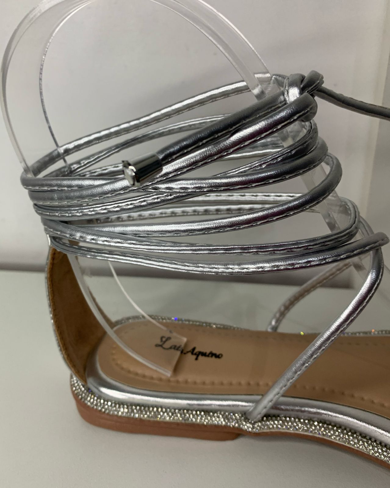 RASTEIRINHA DE AMARRAÇÃO C/ STRASS - Imagem 5